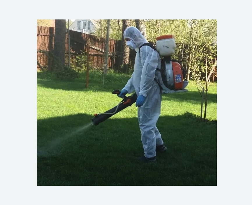 Обработка территории от клещей в Баксане